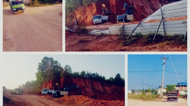 Tangkahan Pasir CLT Diduga Merambah Cut and Fill, Tanah Diangkut Keluar, Siapa Pengendali dan Penanggung Jawabnya?